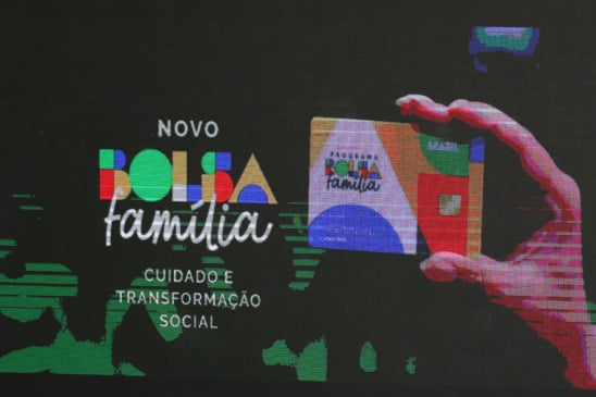 Brasília (DF) - 02-03-2023 Detalhe do novo cartão do Bolsa Familia, durante Cerimônia de lançamento do Novo Bolsa Família, Foto José Cruz/ Agência Brasil.