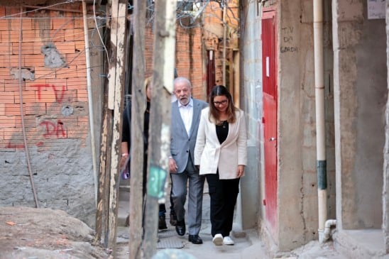 São Paulo (SP), 26/06/2025 - Presidente da República, Luiz Inácio Lula da Silva, durante visita na favela do Moinho. Foto: Paulo Pinto/Agência Brasil