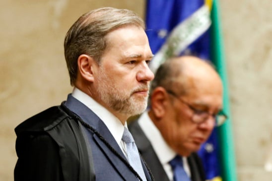 Brasília (DF), 05/12/2024 - O ministro Dias Toffoli durante sessão do STF. Foto: Bruno Peres/Agência Brasil