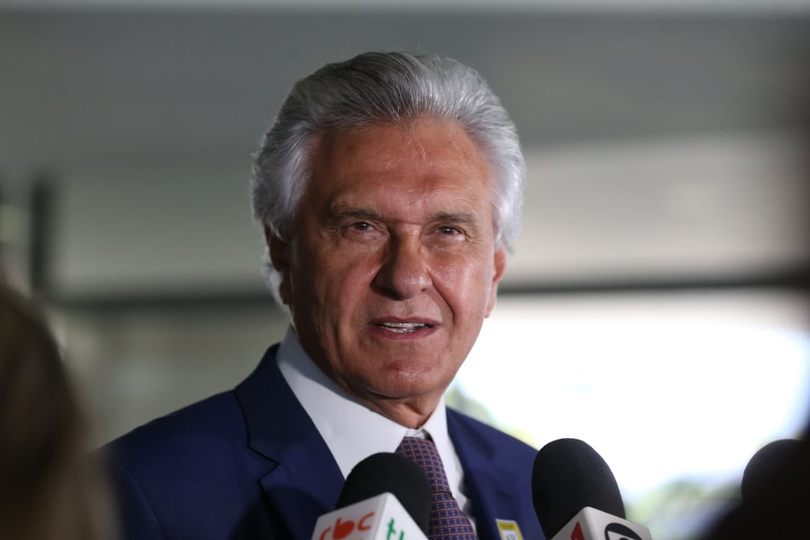 Entrevista do governador Ronaldo Caiado