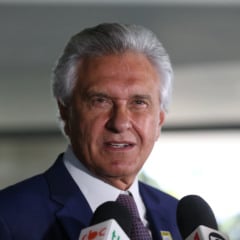 Entrevista do governador Ronaldo Caiado