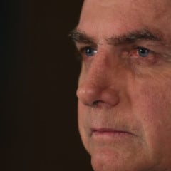 (Brasília - DF, 31/03/2020) Pronunciamento do Presidente da República, Jair Bolsonaro em Rede Nacional de Rádio e Televisão.
Foto: Isac Nóbrega/PR