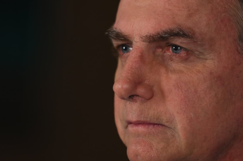 (Brasília - DF, 31/03/2020) Pronunciamento do Presidente da República, Jair Bolsonaro em Rede Nacional de Rádio e Televisão.
Foto: Isac Nóbrega/PR