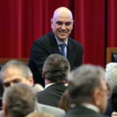 São Paulo (SP), 11/08/2025 - Ministro do STF, Alexandre de Moraes, recebe homenagem do Tribunal de Contas de SP na XXIII Jurídica 2025. Foto: Paulo Pinto/Agência Brasil