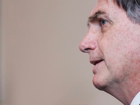 (São Paulo - SP, 27/03/2019) Palavras do Presidente da República, Jair Bolsonaro.
Foto: Isac Nóbrega/PR