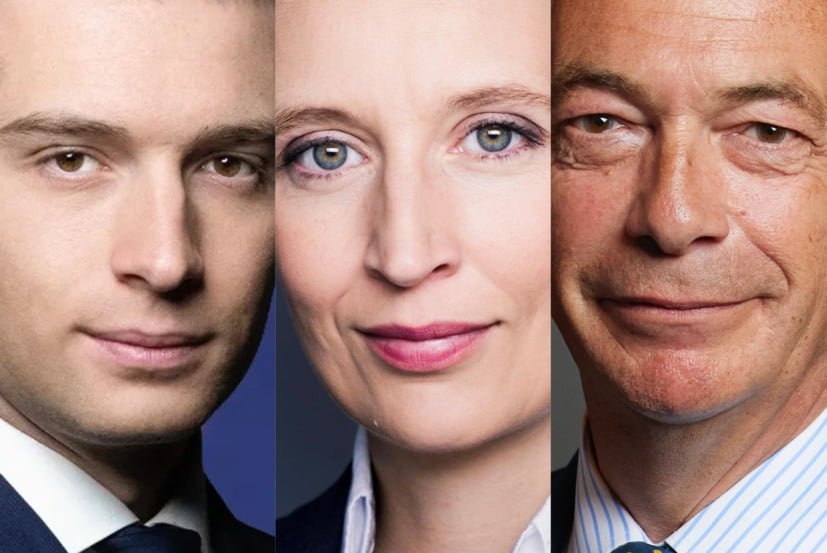 Pela 1ª vez, direita lidera nas três maiores economias da Europa, aponta WSJ Pela 1ª vez, direita lidera nas três maiores economias da Europa, aponta WSJ