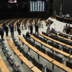 Brasília (DF) 06/02/2025   Câmara dos Deputados durante sessão deliberativa virtua para a votação de propostas. Na pauta, sete projetos de decreto legislativo sobre acordos internacionais firmados pelo Brasil.
Foto Lula Marques/ Agência Brasil