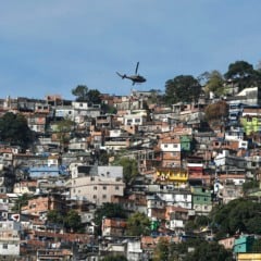 Rio de Janeiro - Operação de segurança contra confrontos entre traficantes na favela da Rocinha. (Foto:  Fernando Frazão/Agênci Brasil)