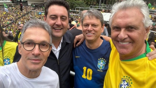 Governadores de direita divergem sobre pré-candidatura de Flávio Bolsonaro ao Planalto