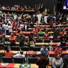 Brasília (DF) 28/02/2024 Sessão solene em homenagem aos 40 anos do Movimento dos Trabalhadores Rurais Sem Terra. Foto Lula Marques/ Agência Brasil