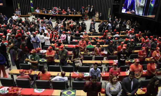 Brasília (DF) 28/02/2024 Sessão solene em homenagem aos 40 anos do Movimento dos Trabalhadores Rurais Sem Terra. Foto Lula Marques/ Agência Brasil