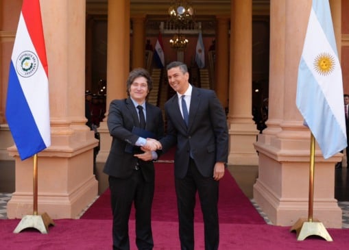 Peña, do Paraguai, e Milei, da Argentina, articulam bloco latino-americano contra a esquerda